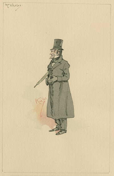 Mr Vholes by Joseph Clayton Clarke